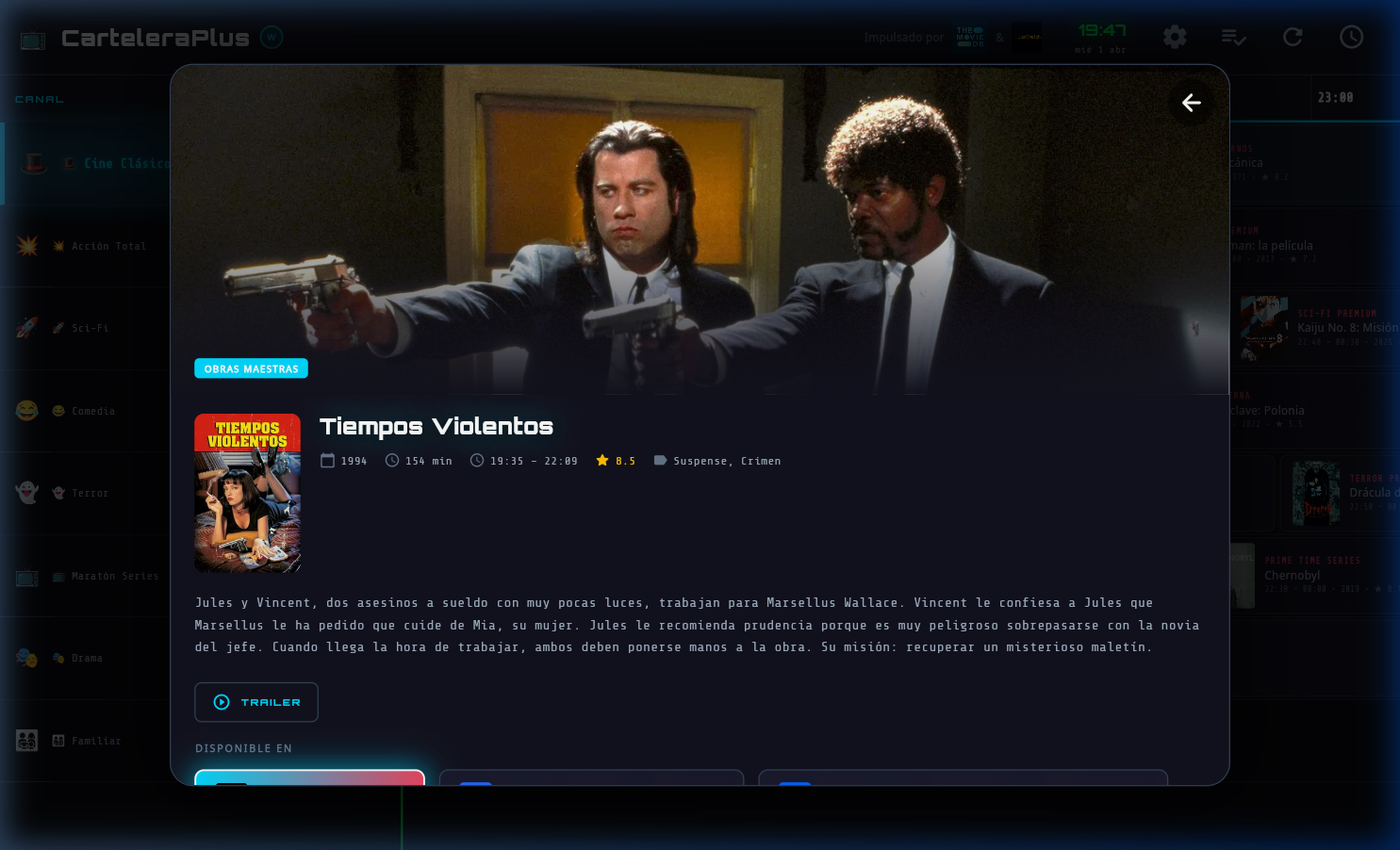 Detalles de película